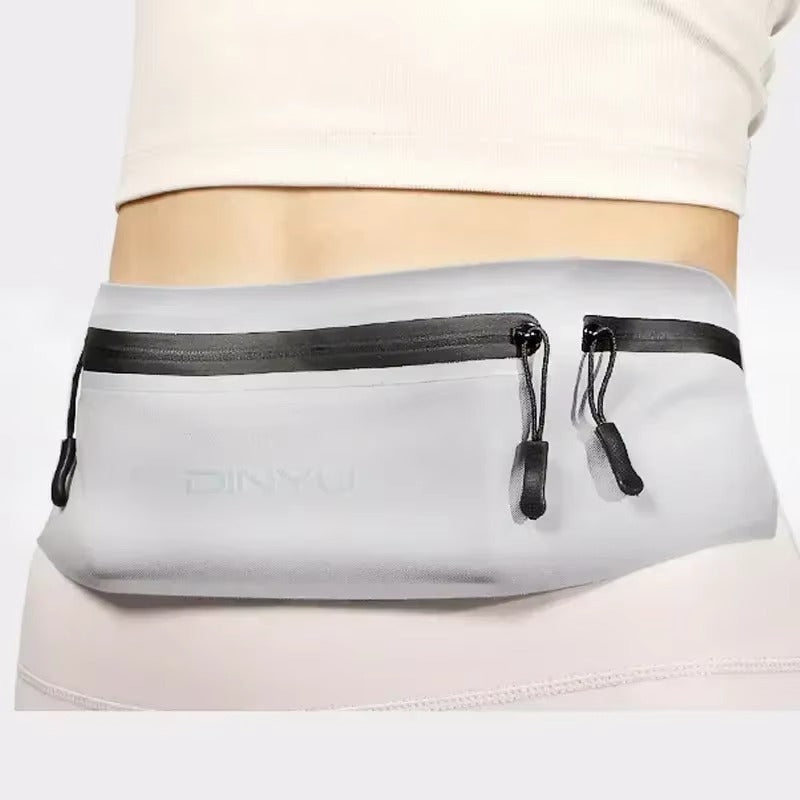 Premium Waterproof Running Waist Bag with Reflective Strip, Lightweight Sports Fanny Pack, Secure Phone Pouch for Gym, Jogging & Outdoor Use