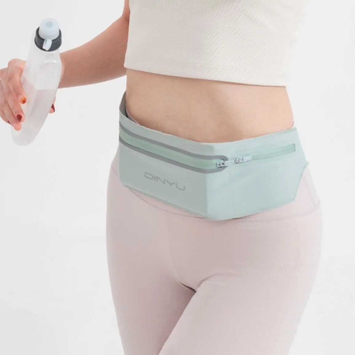 Premium Waterproof Running Waist Bag with Reflective Strip, Lightweight Sports Fanny Pack, Secure Phone Pouch for Gym, Jogging & Outdoor Use