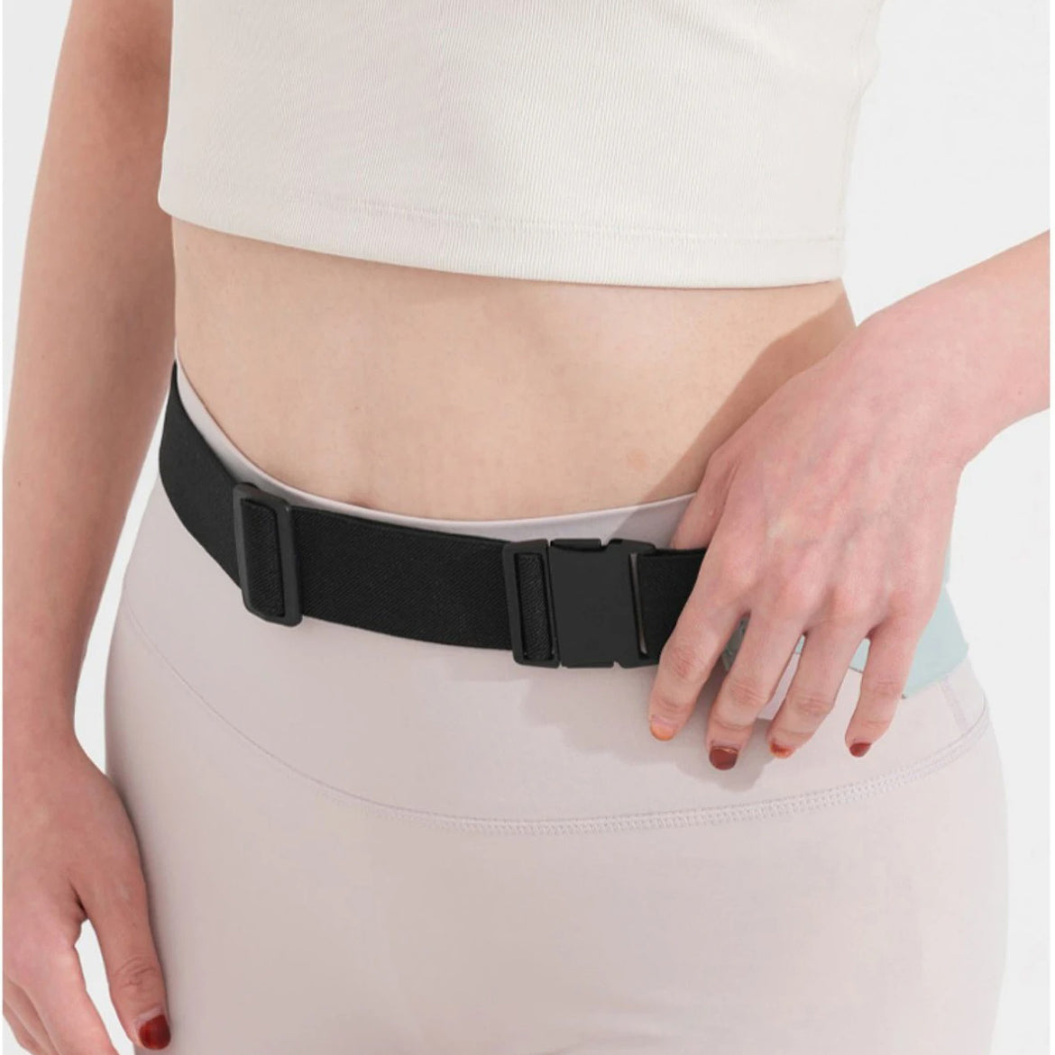 Premium Waterproof Running Waist Bag with Reflective Strip, Lightweight Sports Fanny Pack, Secure Phone Pouch for Gym, Jogging & Outdoor Use