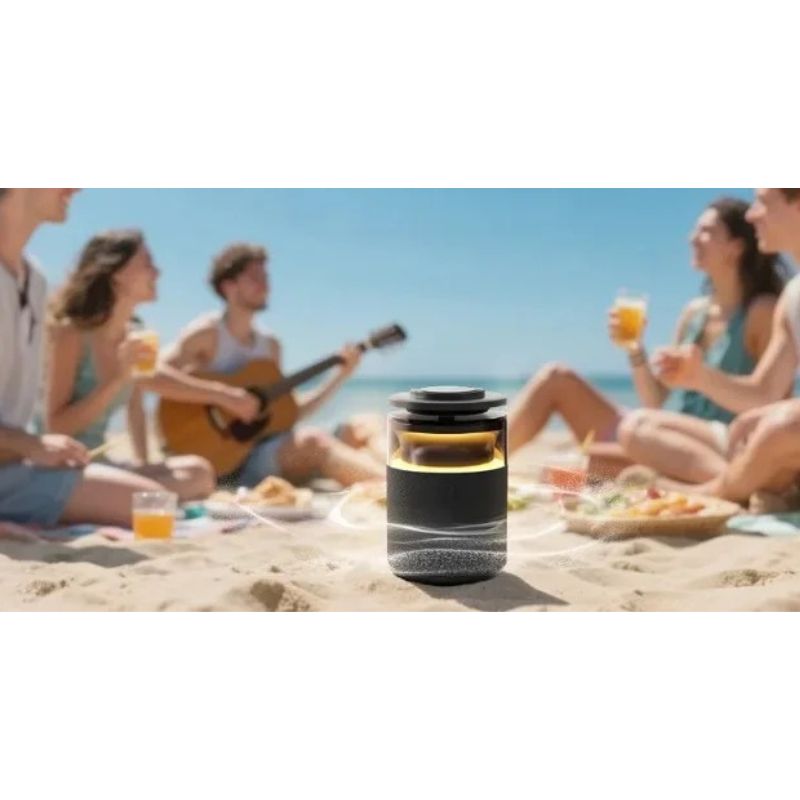 Premium iPhone 5-in-1 Magnetic Wireless Charging Station, 15W Fast-Charge Stand with Bluetooth Speaker, Night Light & Multi-Device Support