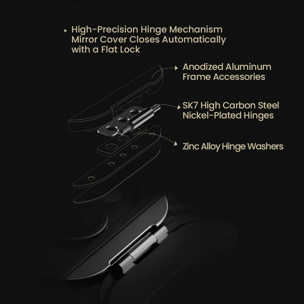 Premium iPhone Case — CarboProp Magnetic TPU+PC Cover with Lens Holder, Shockproof Protective Shell & MagSafe-Compatible Design