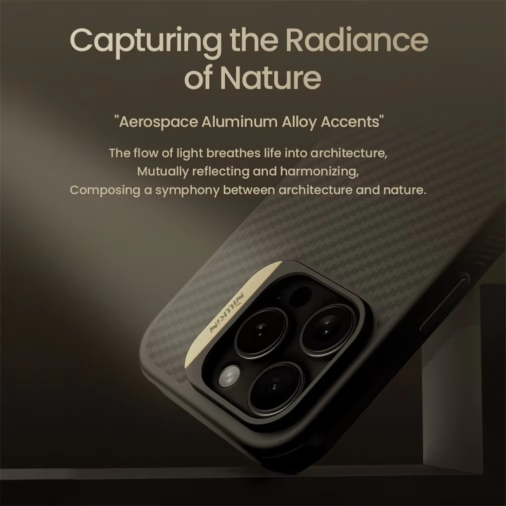 Premium iPhone Case — CarboProp Magnetic TPU+PC Cover with Lens Holder, Shockproof Protective Shell & MagSafe-Compatible Design