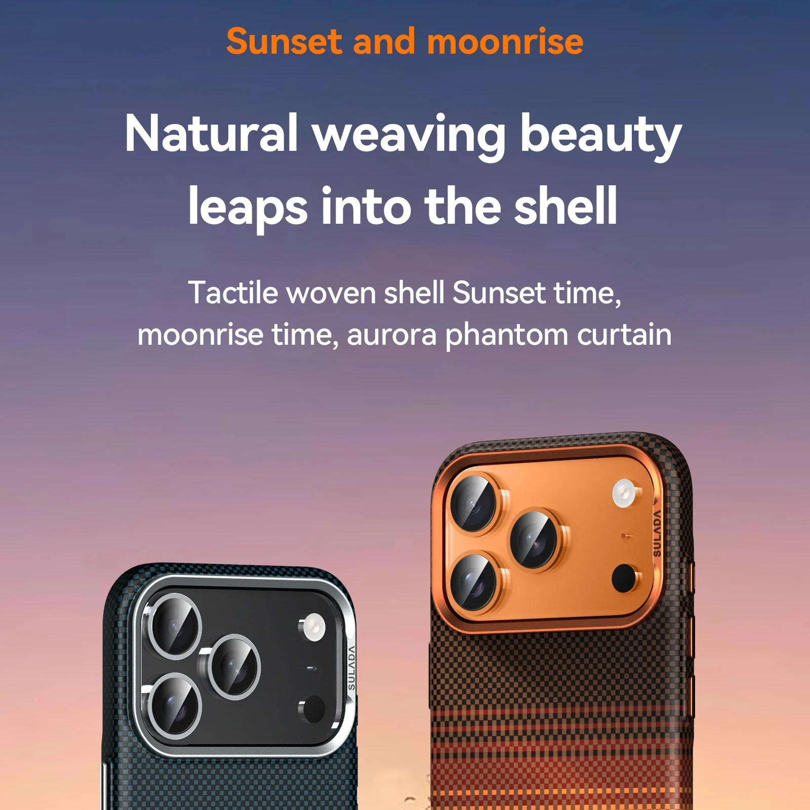 Premium iPhone Case — Carbon Fiber Pattern MagSafe Cover with Kevlar-Style Shockproof PC Hard Protection & Magnetic Alignment Design