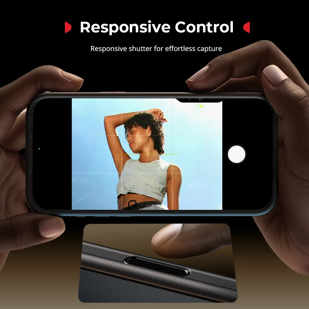 Premium iPhone Case — Lightweight Photography Cover with 67mm Magnetic Filter Support, T-Mount & 17mm Lens Backplates, MagSafe Compatibility, Kickstand & MIL-Grade Protection