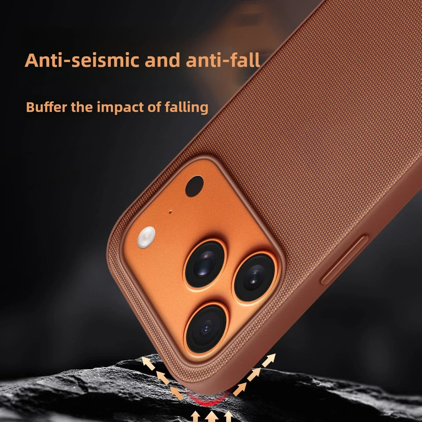 Premium iPhone Case — MagSafe Magnetic Business Cover with Wireless Charging, Full Protection, Durable Polyester Fiber Design