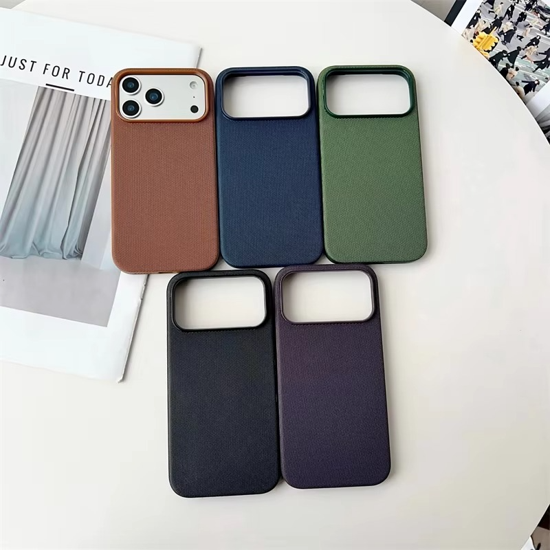 Premium iPhone Case — MagSafe Magnetic Business Cover with Wireless Charging, Full Protection, Durable Polyester Fiber Design