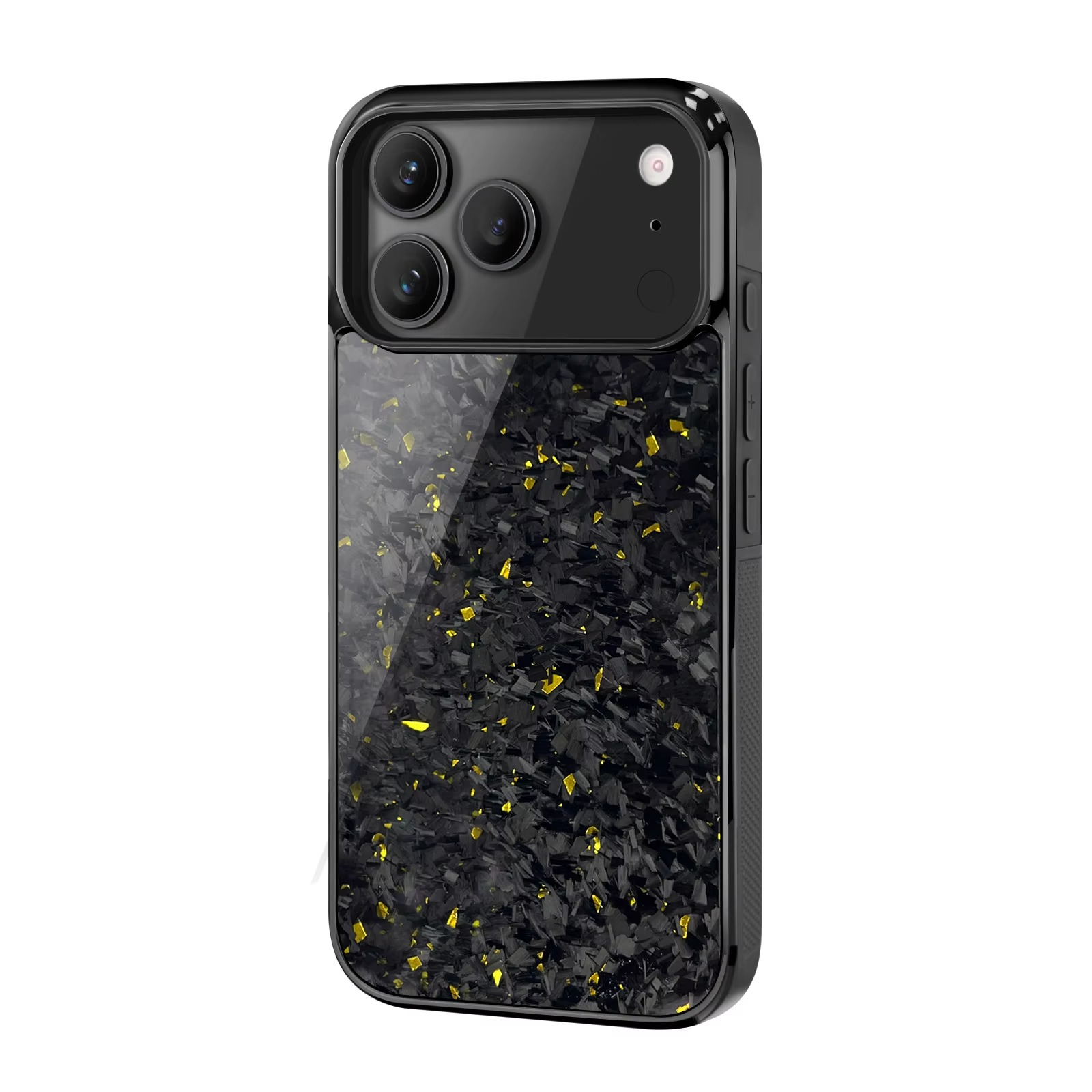 Premium iPhone Case — Real Forged Carbon Fiber MagSafe Cover with Shockproof Full-Coverage TPU Hybrid Design & Non-Slip Textured Finish