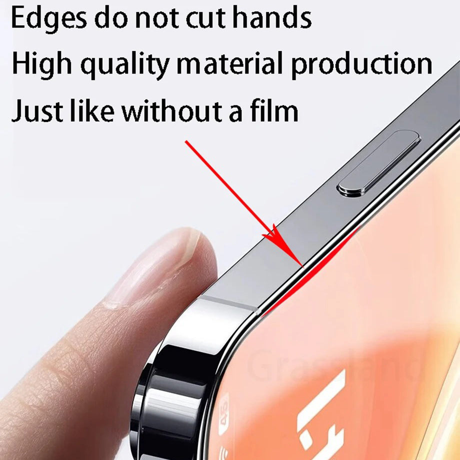 Premium iPhone Tempered Glass Screen Protector 4PCS – HD Clear Anti-Scratch, Anti-Shatter Full Protection Glass Film