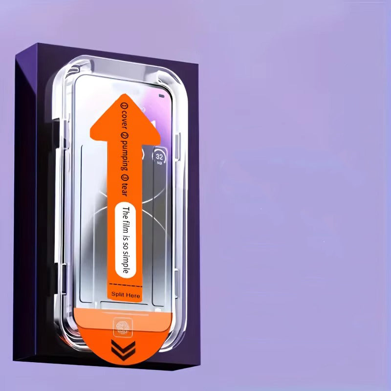 Premium iPhone Tempered Glass Screen Protector – Matte HD Protective Film with Anti-Spy & Blue Light Filter, Anti-Fingerprint, Anti-Scratch & Shatter-Resistant Glass