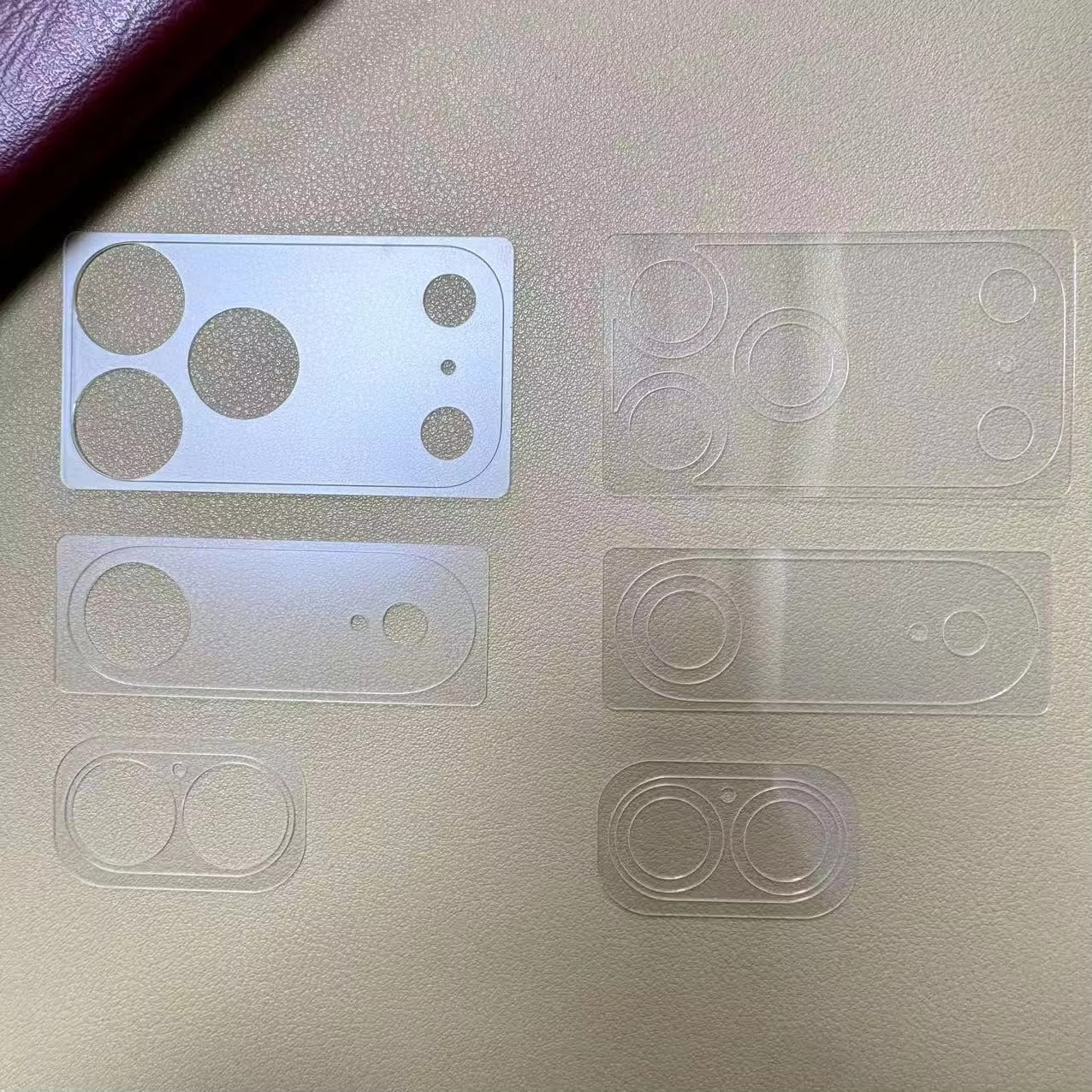 Refined iPhone Matte Camera Lens Protector, Anti-Glare Tempered Glass Cap with Scratch Resistance & Shatter Protection