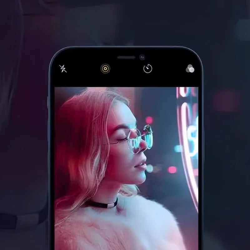 Refined iPhone Matte Camera Lens Protector, Anti-Glare Tempered Glass Cap with Scratch Resistance & Shatter Protection