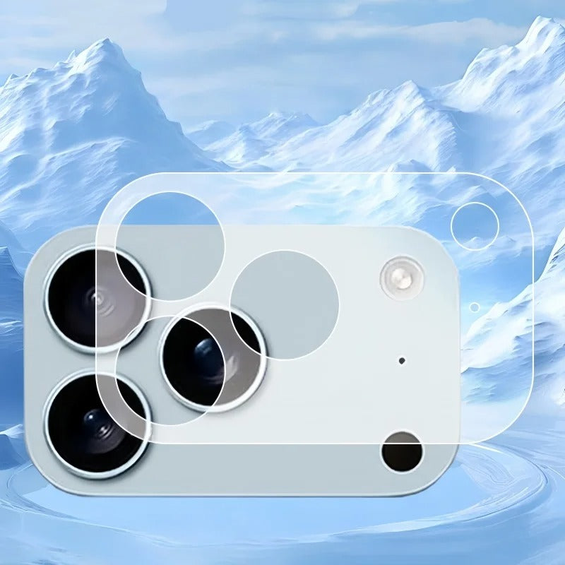Refined iPhone Matte Camera Lens Protector, Anti-Glare Tempered Glass Cap with Scratch Resistance & Shatter Protection