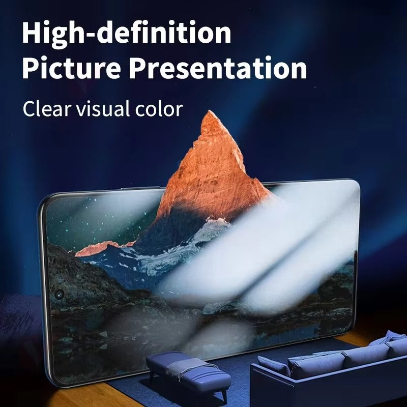 Refined iPhone Matte Tempered Glass Screen Protector – Frosted Anti-Glare Finish with Fingerprint Resistance, Scratch Protection & Shatter-Resistant Display Shield