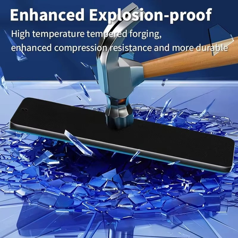 Refined iPhone Matte Tempered Glass Screen Protector – Frosted Anti-Glare Finish with Fingerprint Resistance, Scratch Protection & Shatter-Resistant Display Shield