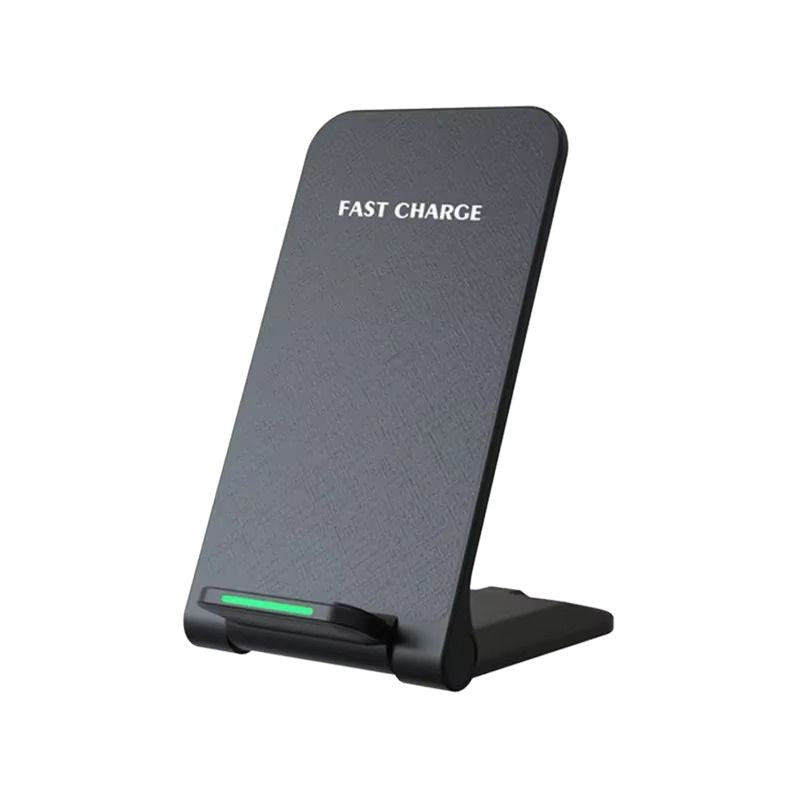 Rugged Wireless Charger Station Stand, 100W Fast-Charge Desktop Dock with Adjustable Phone Holder and Charging Indicator