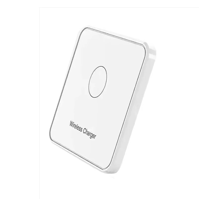 Ultra-Slim Wireless Charger Pad Stand, 30W Fast-Charge Desktop Dock with Charging Indicator for Smartphones