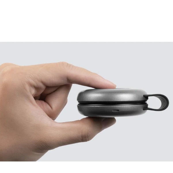 Ultra-Slim iPhone 3-in-1 Portable Wireless Charging Station, 15W Magnetic Foldable Travel Dock for Phone, Watch & Earbuds