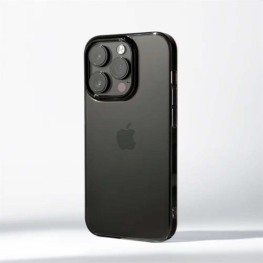 Ultra-Thin iPhone Matte Translucent Case — Silky Skin Slim Hard Cover, Lightweight Shockproof Design, Anti-Fingerprint Scratch-Resistant Clear Finish