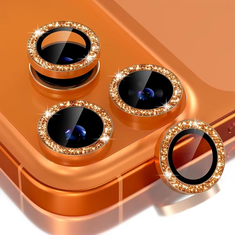 Elite iPhone Camera Lens Protector – Diamond Metal Protective Glass with Precision Fit, Scratch Resistance & Shatter Protection for Rear Camera Lenses