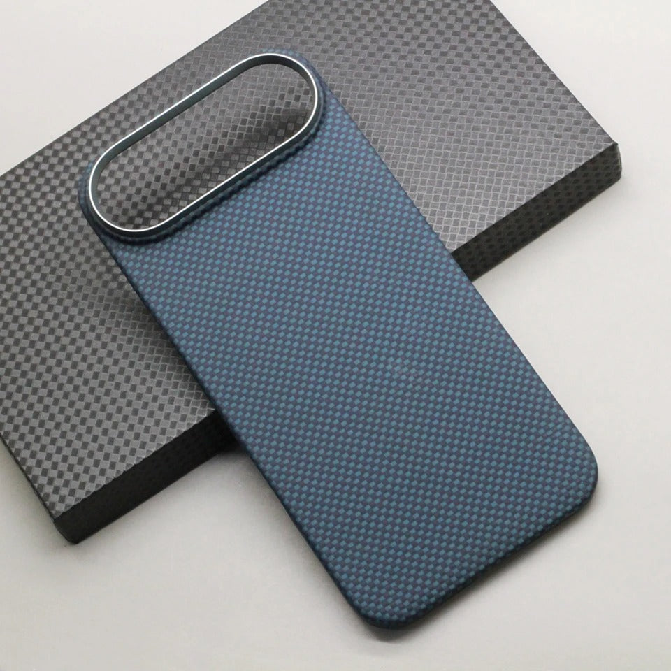 Elite iPhone Case — MagSafe Aramid Carbon Fiber Magnetic Cover with Slim Tough Protection, Anti-Fingerprint Non-Slip Design