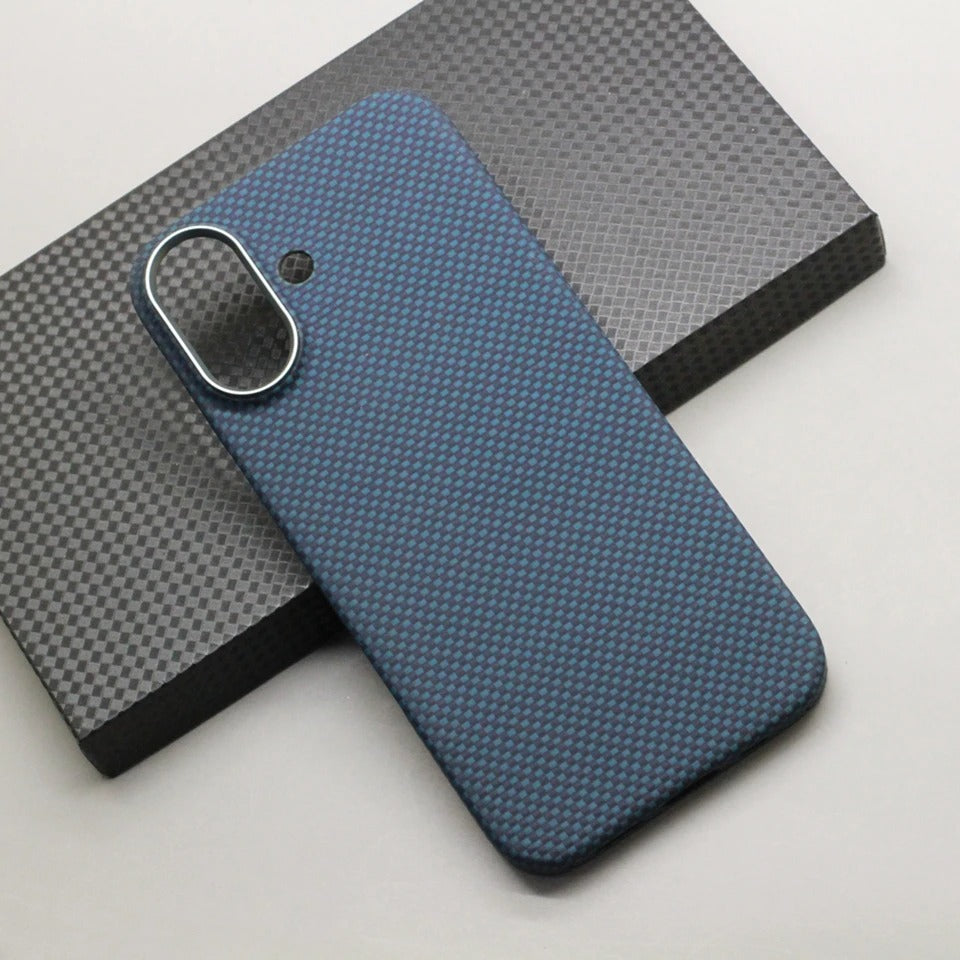 Elite iPhone Case — MagSafe Aramid Carbon Fiber Magnetic Cover with Slim Tough Protection, Anti-Fingerprint Non-Slip Design