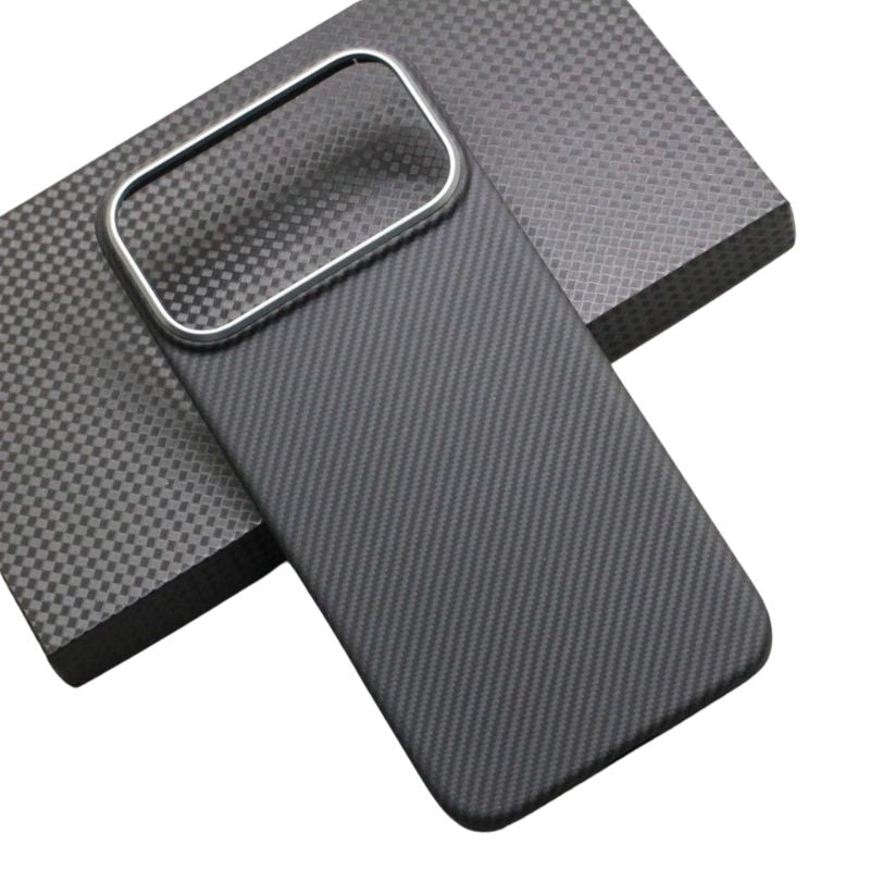 Elite iPhone Case — MagSafe Aramid Carbon Fiber Magnetic Cover with Slim Tough Protection, Anti-Fingerprint Non-Slip Design