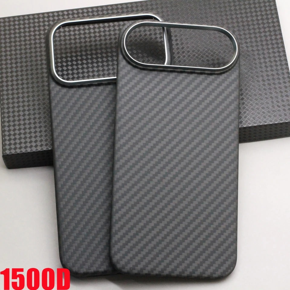 Elite iPhone Case — MagSafe Aramid Carbon Fiber Magnetic Cover with Slim Tough Protection, Anti-Fingerprint Non-Slip Design