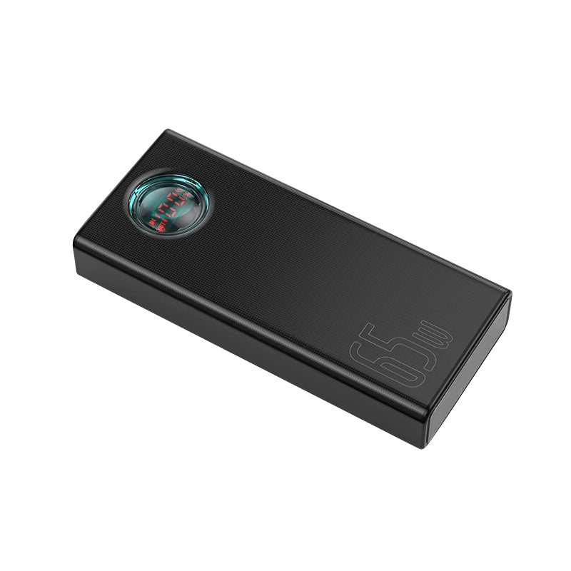 High-Quality 65W Fast Charging Power Bank 30000mAh with Built-In Cables, PD Two-Way Quick Charge External Battery Pack