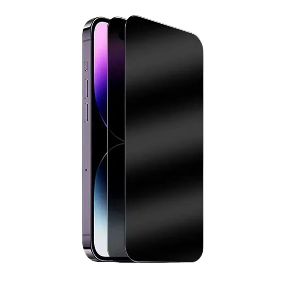 High-Quality Impact-Ready iPhone Privacy Tempered Glass Screen Protector, Full-Cover Anti-Spy Shield with Anti-Fingerprint, Scratch & Shatter Protection