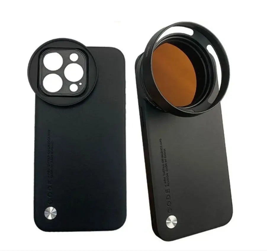 High-Quality Phone Camera Lens Case with 58mm Thread Filter Interface, Tough Full Coverage Build, Anti-Fingerprint Anti-Dust Protection