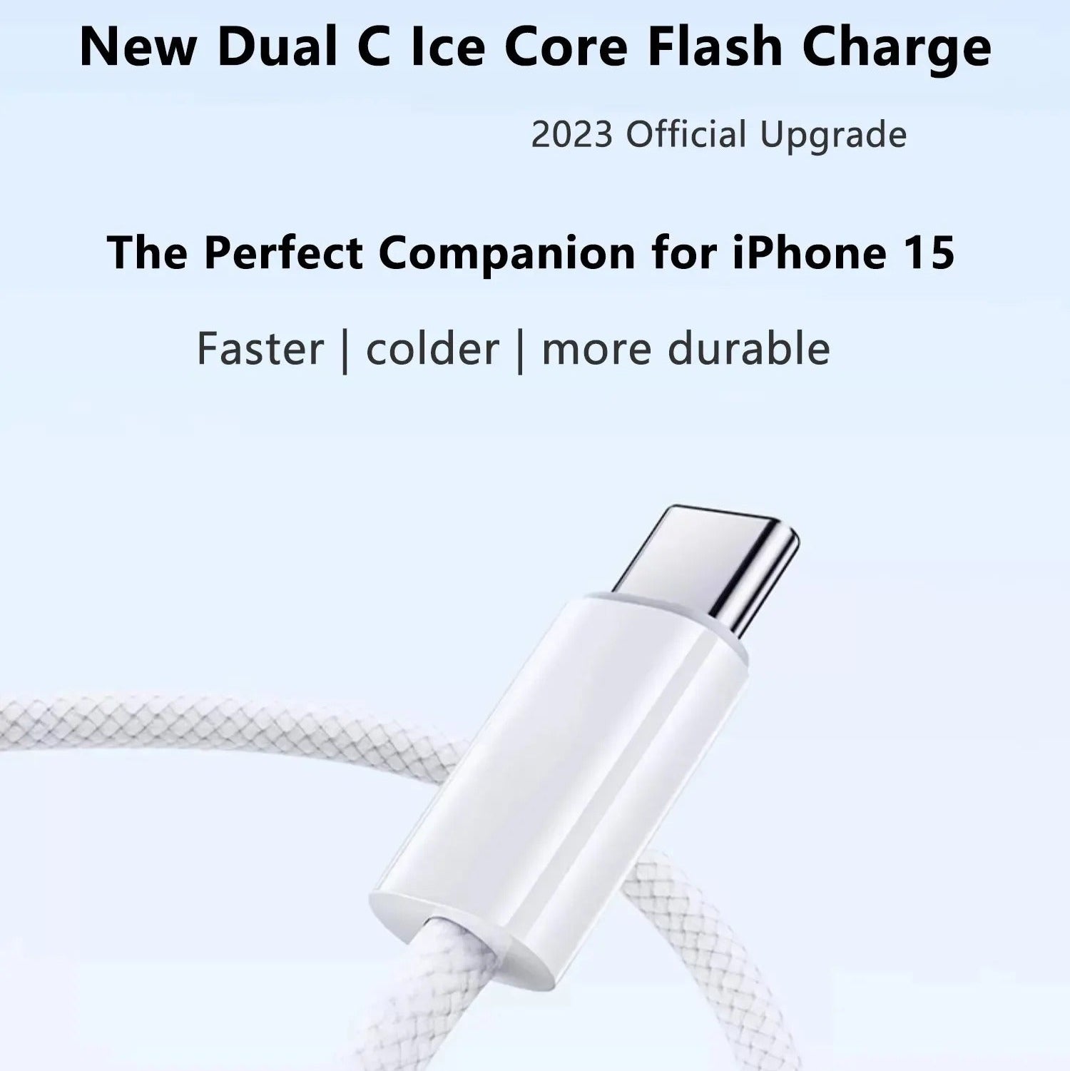 High-Quality USB-C Fast Charging Cable, 60W PD Power Braided Data Cable with 5A Output for Smartphones, Tablets & Laptops
