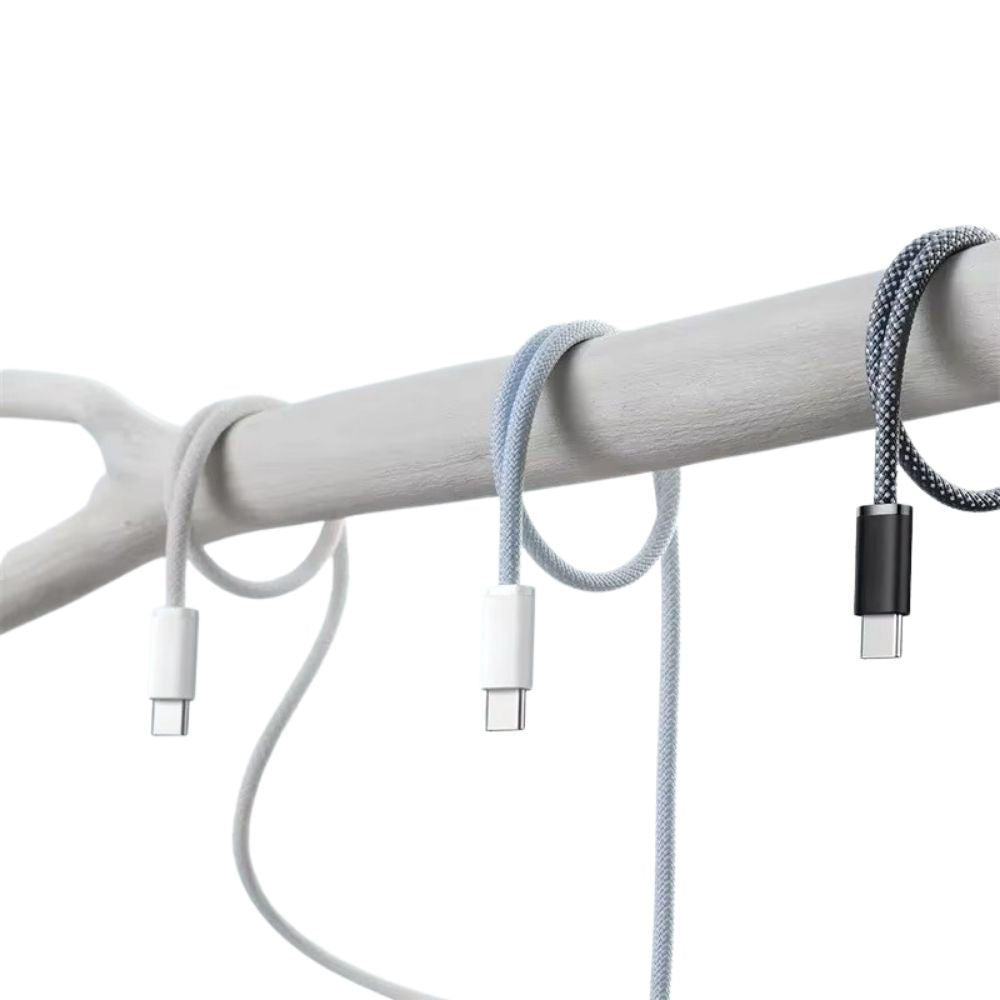 High-Quality USB-C Fast Charging Cable, 60W PD Power Braided Data Cable with 5A Output for Smartphones, Tablets & Laptops