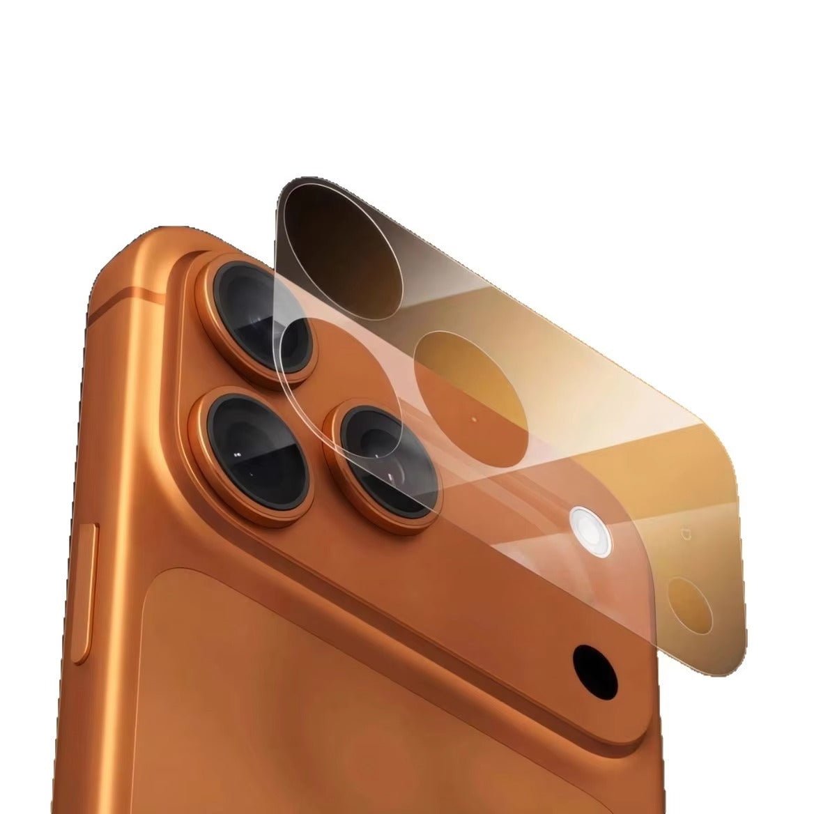 High-Quality iPhone Camera Lens Film Protector, Ultra-Clear Glass Coverage with Scratch Resistance, Anti-Knock Protection & Smooth Touch Feel