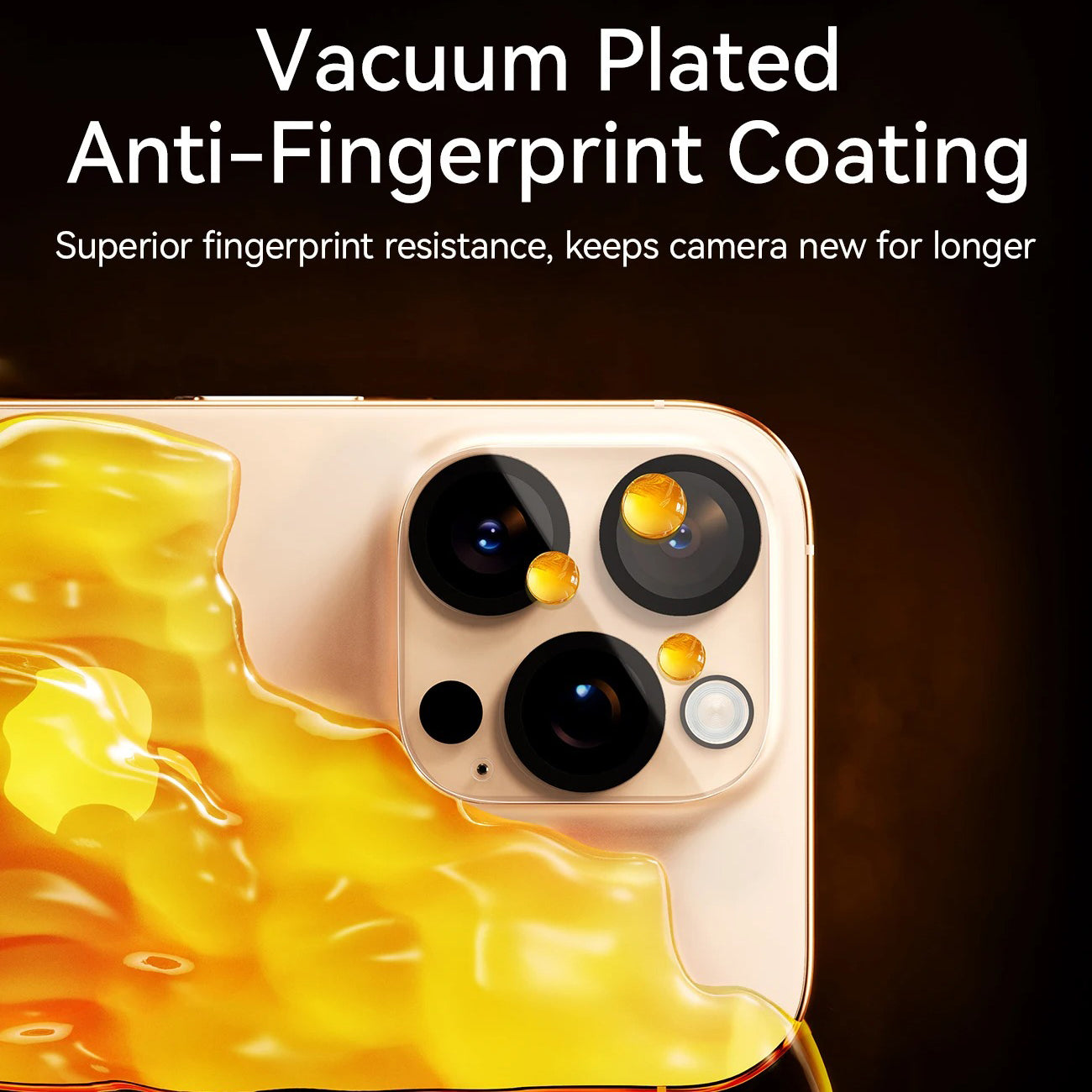 High-Quality iPhone HD Camera Lens Protector, Tempered Glass with Full Coverage, Scratch Resistance, High Light Transmission & Shatter Protection