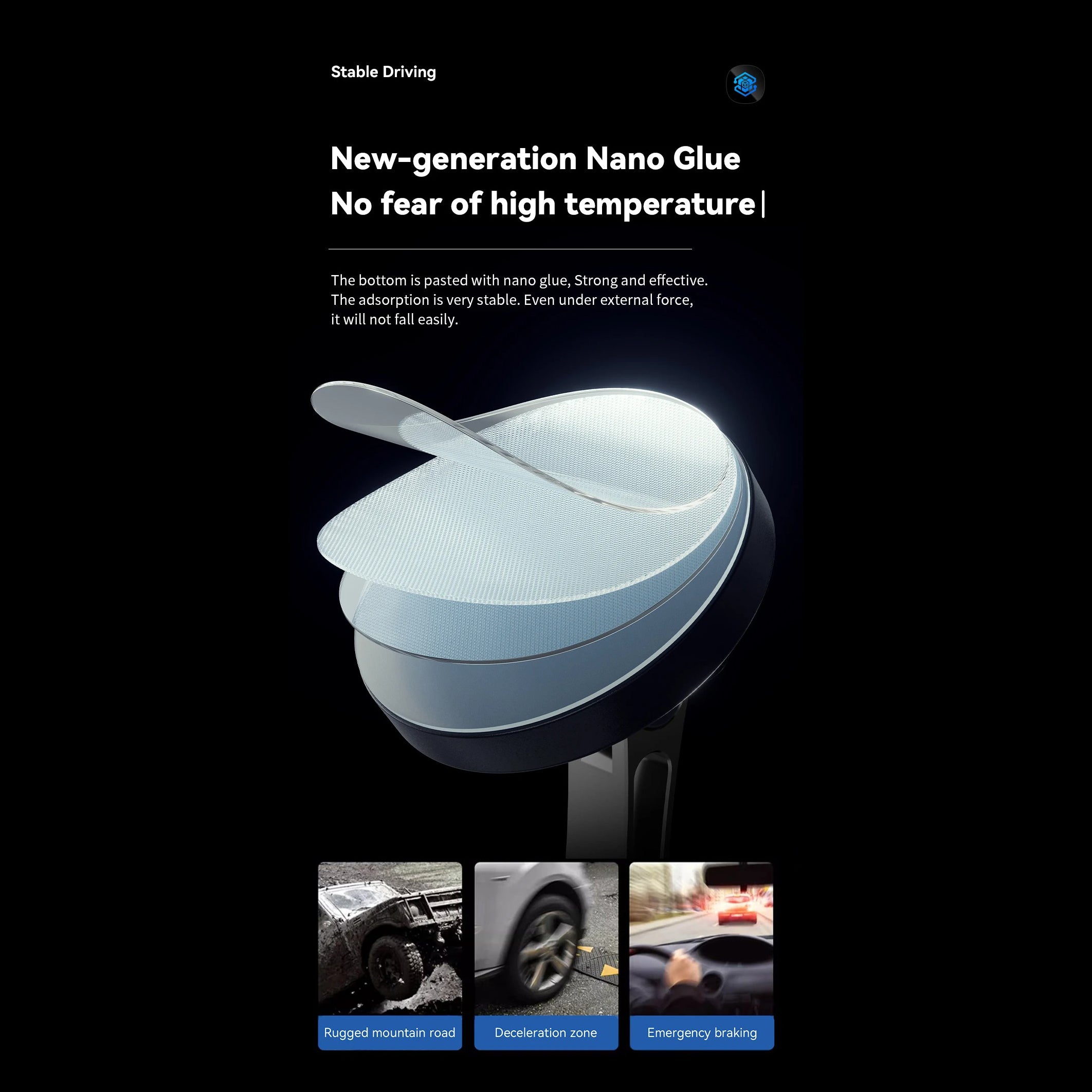 High-Quality iPhone MagSafe Magnetic Car Phone Holder, 15W Wireless Charging Mount with Multi-Axis Adjustment & Strong Magnetic Grip