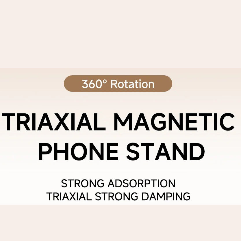 High-Quality iPhone MagSafe Magnetic Desk Phone Stand, 360° Rotating Aluminum Holder with Height Adjustment & Foldable Stable Base