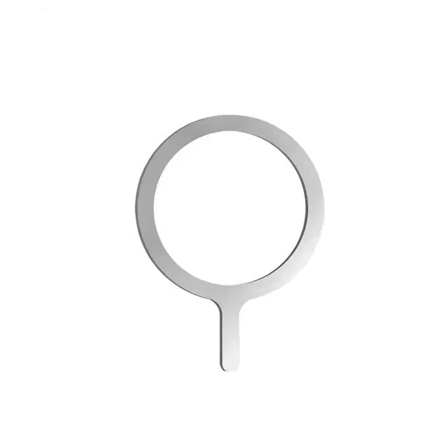 High-Quality iPhone MagSafe Magnetic Ring Adapter, Universal Metal Sticker Plate for Wireless Charging & Magnetic Mount Compatibility