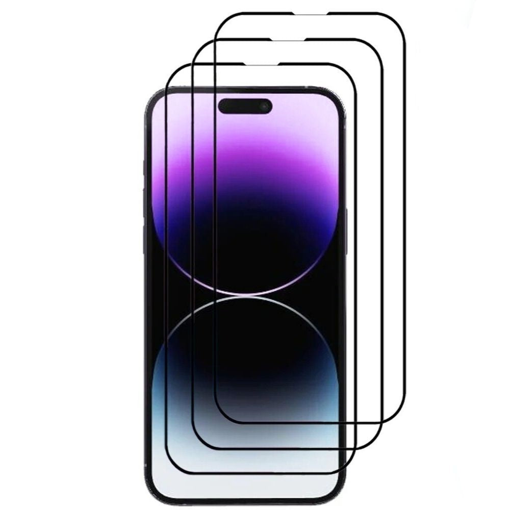 High-Quality iPhone Tempered Glass Screen Protector, HD Clear Front Film with Anti-Scratch Protection and Precision Fit