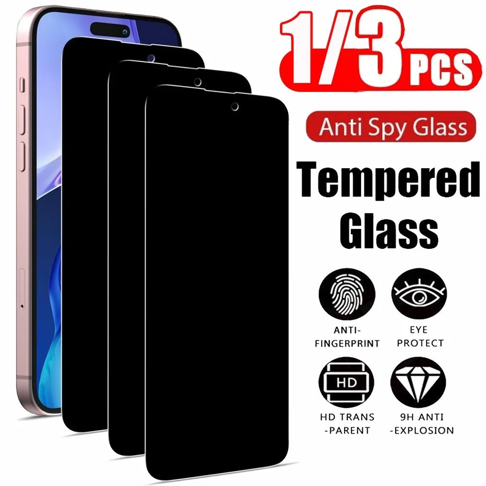 High-Quality iPhone Tempered Glass Screen Protector, HD Clear Front Film with Anti-Scratch Protection and Precision Fit