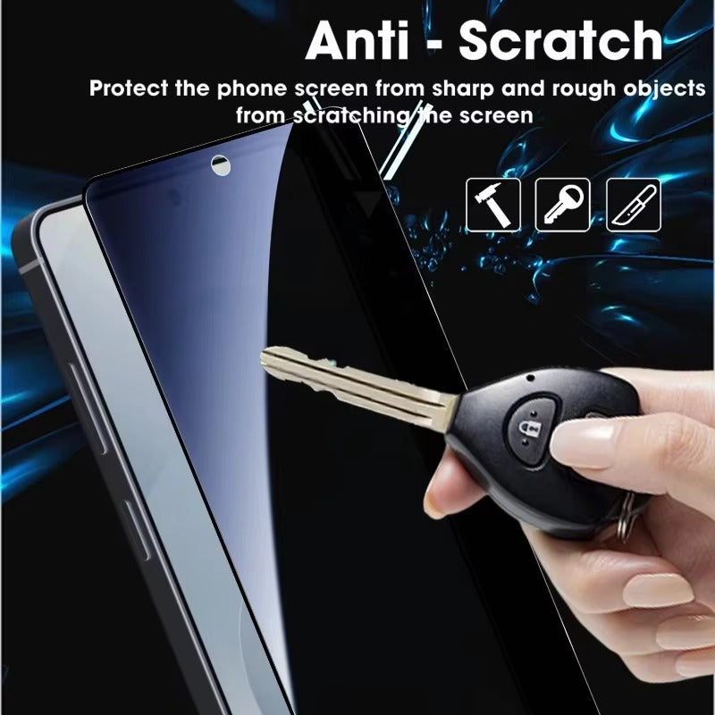 High-Quality iPhone Tempered Glass Screen Protector – Oleophobic Coating, Dust-Free Easy Installation, Clear HD Front Protection, Anti-Scratch & Shatter-Resistant Glass