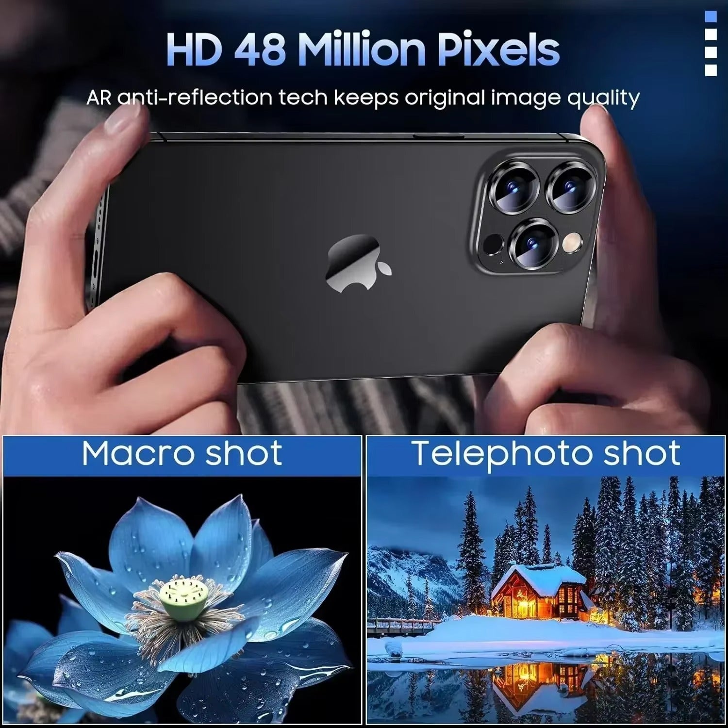 Impact-Ready iPhone 3D Full Metal Camera Lens Protector, Tempered Glass Cover with Precision Fit, Scratch Resistance & Shatter Protection