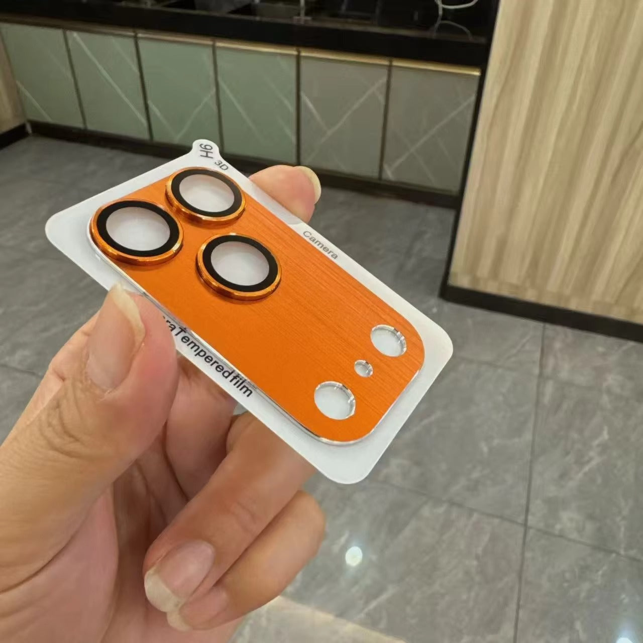 Impact-Ready iPhone Armor Camera Lens Protector, Metal Ring Tempered Glass Cover with Full Coverage, Scratch Resistance & Impact Protection