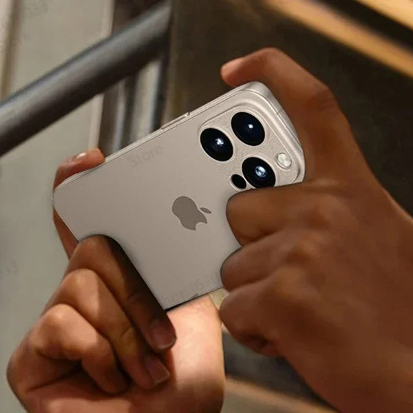 Impact-Ready iPhone Full-Cover Metal Camera Lens Protector, Tempered Glass Lens Cover with Metal Ring, Scratch Resistance & Shatter Protection