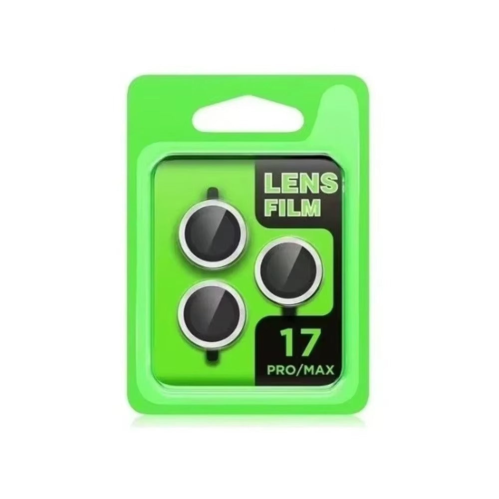 Impact-Ready iPhone Metal Ring Camera Lens Protector, Alloy Steel Tempered Glass with Full Coverage, Scratch Resistance & Shatter Protection