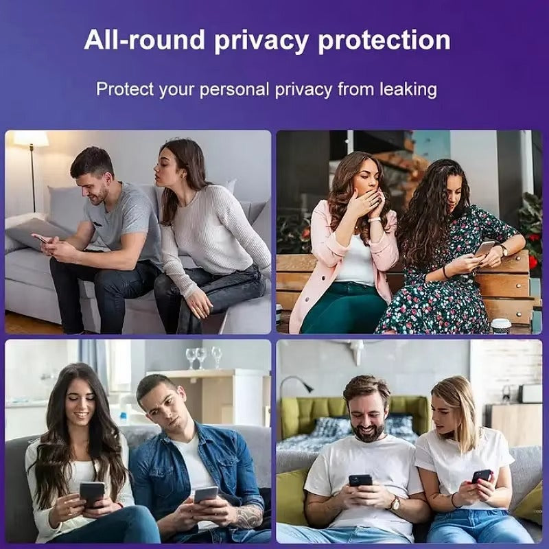 Impact-Ready iPhone Privacy Screen Protector – Full Cover Anti-Spy Tempered Glass with Fingerprint Resistance, Scratch Protection & Shatter-Resistant Display Shield