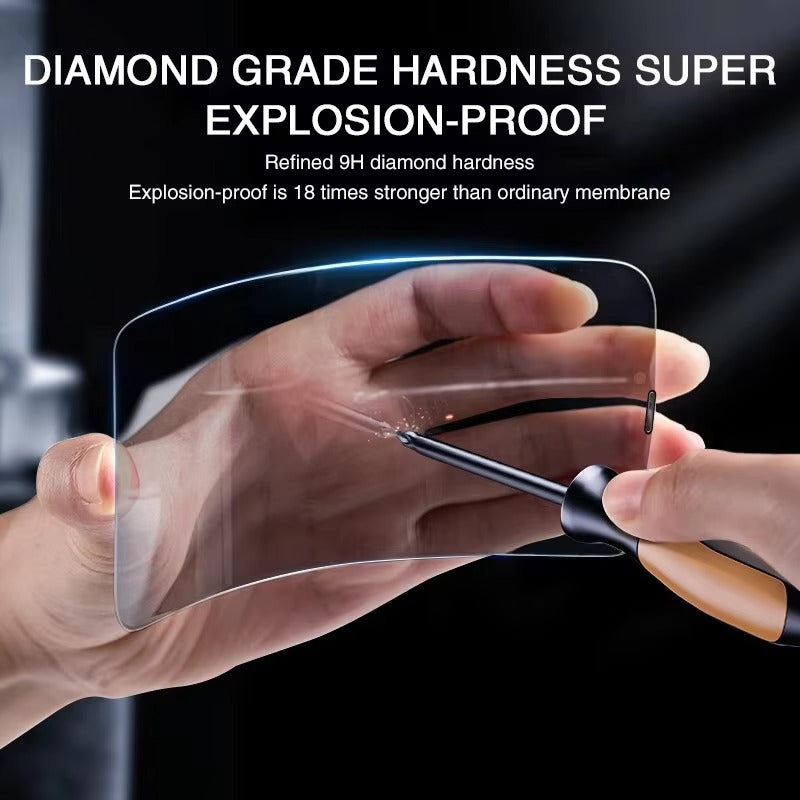Impact-Ready iPhone Privacy Screen Protector – Full Cover Anti-Spy Tempered Glass with Fingerprint Resistance, Scratch Protection & Shatter-Resistant Display Shield