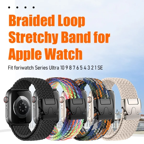 Luxury Apple Watch Magnetic Silicone Band Designed for Comfort, Flexibility & Daily Wear