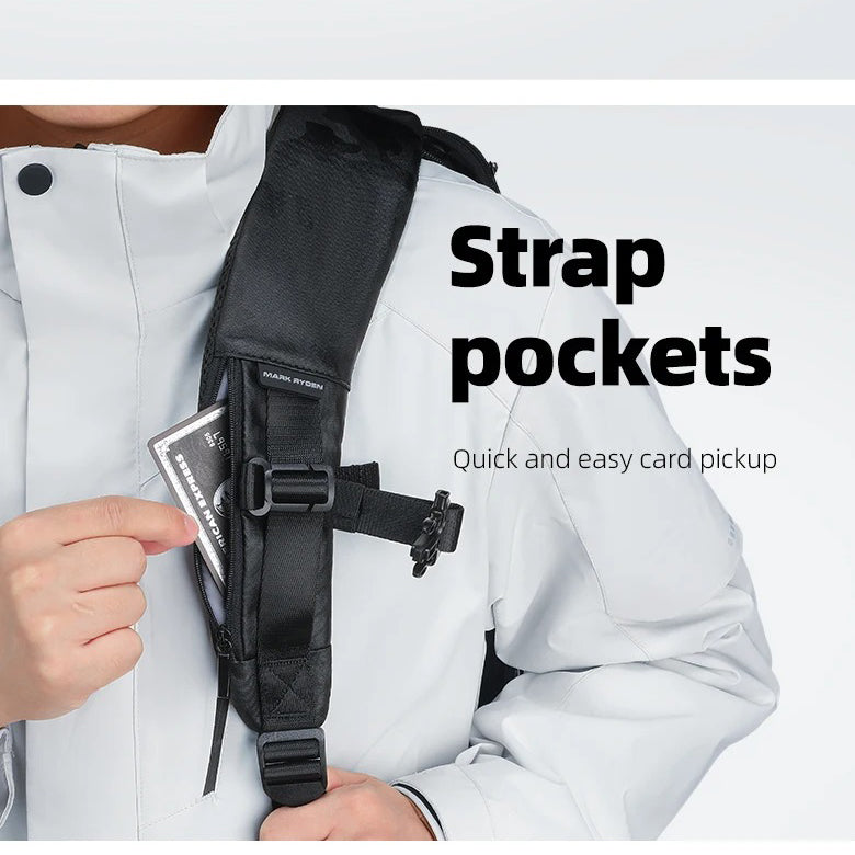 Luxury Business Laptop Backpack 17.3 Inch, Spacious Travel & Commuter Backpack with Dedicated Laptop Compartment, PU Leather Professional Work Bag