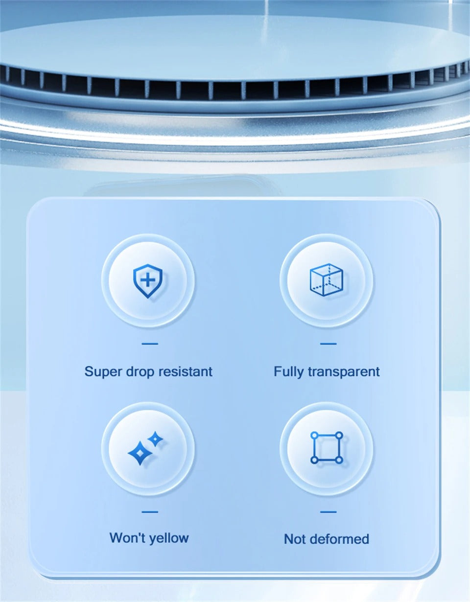 Luxury iPhone Case — MagSafe Clear Shockproof Acrylic Cover with Anti-Fingerprint Anti-Scratch Slim Transparent Design