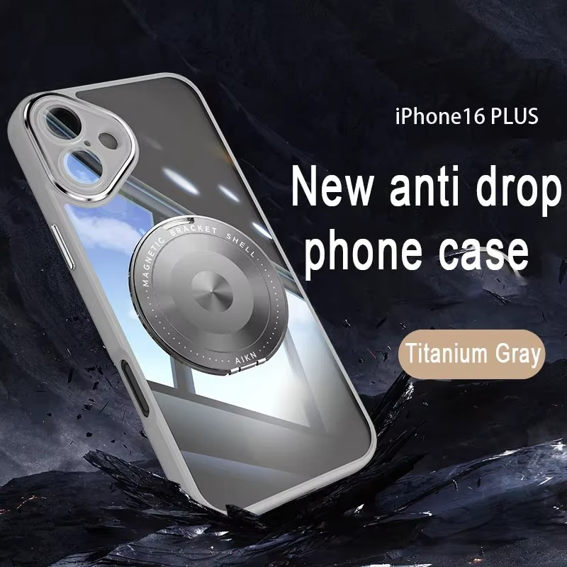 Premium Clear MagSafe iPhone Case — Neon Bumper Shockproof Armor, Wireless Charging Compatible, Anti-Scratch Transparent Protective Cover